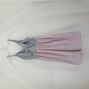 MOTHERHOOD Pink Gray Breastfeeding Nursing Jersey Knit Nightgown